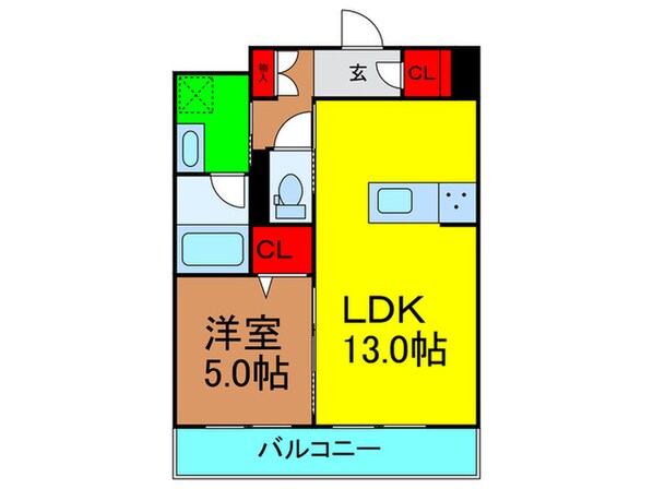 ShaMaison Soleilの物件間取画像